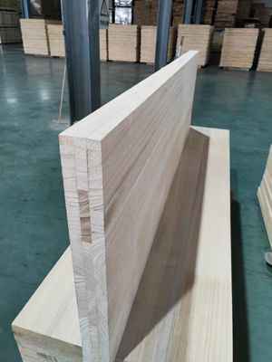 Panneau de paulownia en bois massif multicouche de taille personnalisée et épaisseur 3 mm-50 mm