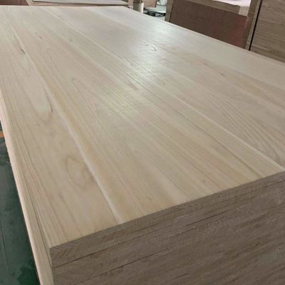 Panneau en bois de paulownia pour la résolution de projets Autres Panneau collé à l'extrémité de paulownia