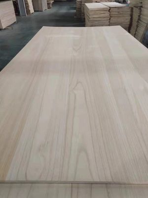 Grade AA AB BC épaisseur 1,5 bande de bois massif 3 mm bande de bois de paulownia pour votre