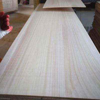 Taille personnalisée de la colle de bord de bois des panneaux de paulownia 1220x2440 pour le retour et le remplacement