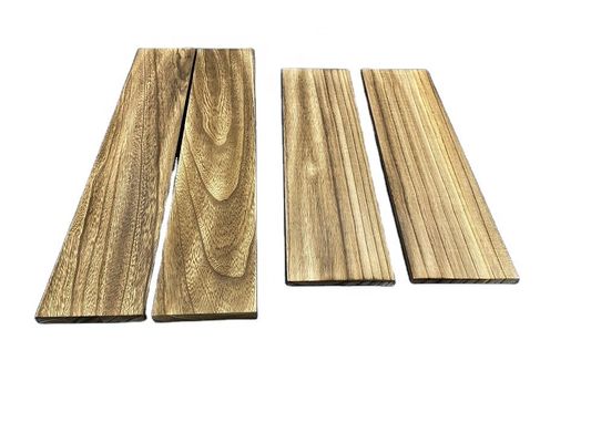 Épaisseur 3 mm-50 mm Étagères flottantes naturelles de paulownia brûlées avec certification FSC
