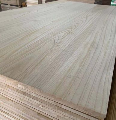 FSC 100% certifié 3 mm-50 mm de bois de paulownia pour la fabrication de meubles sur mesure