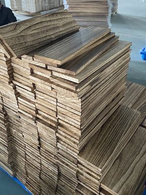 Taille personnalisée Grade AB Naturel brûlé Paulownia Étagères flottantes pour les besoins flottants