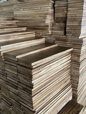Taille personnalisée Grade AB Naturel brûlé Paulownia Étagères flottantes pour les besoins flottants