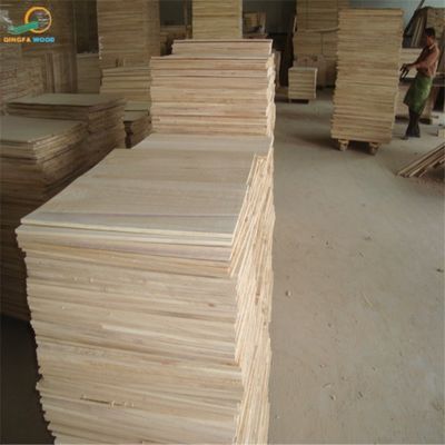 Couleur naturelle Qingfa Paulownia Planche de bois Capacité de résolution de projet en conception graphique