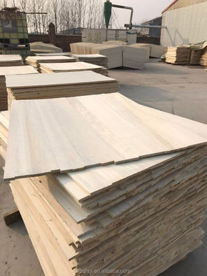 Vente directe de panneaux de paulownia de style de conception traditionnel épaisseur 3 mm-50 mm de Qingfa