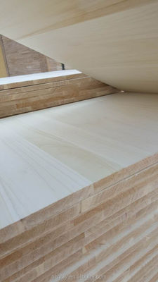 Plaque de bois de paulownia personnalisée pour la capacité de solution de projet en 1220x2440mm Taille