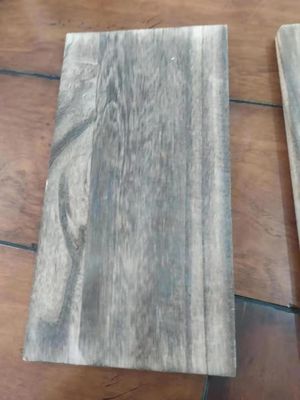 Décoration de maison vintage bois chaud brûlé bois rustique de paulownia en bois dans un style de design moderne