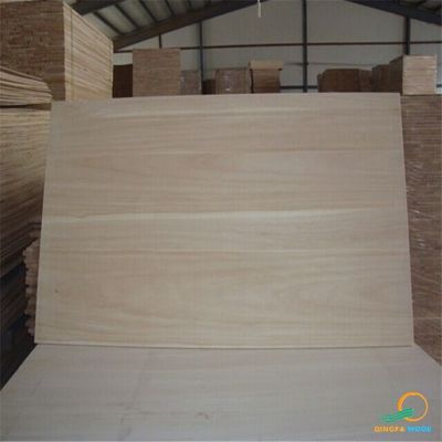 Taille personnalisée Meubles Panneau blanchi en bois doux en paulownia