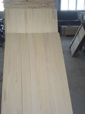Carreaux de bois massif de paulounia de qualité BC pour feuilles de paulounia naturelles ou blanchies