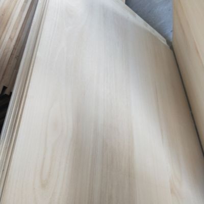 bois de paulownia taille personnalisée planches de bois blanchies sans nœuds 1220x2440mm