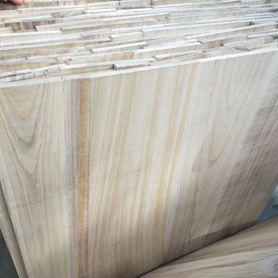 bois de paulownia taille personnalisée planches de bois blanchies sans nœuds 1220x2440mm